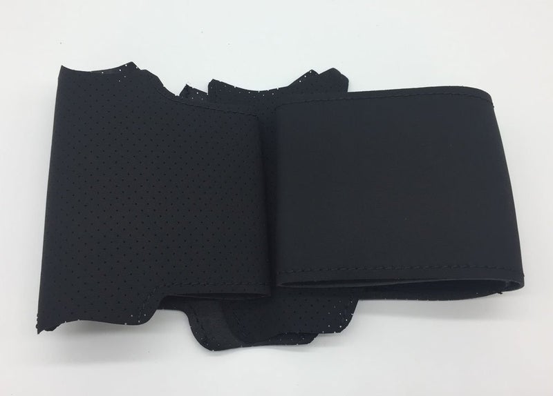 Eiseng DIY Sew Stitch Steering Wheel Covers for Toyota Land Cruiser 2008-2015 / for Tundra 2007-2013 / for Sequoia 2008-2013 Interior Accessories Microfiber Leather (Black Thread) - Image 3